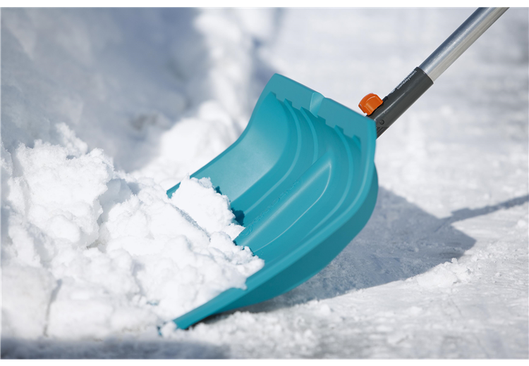 Лопата комбісистеми для снігу з нержавіючим кантом, 50см
