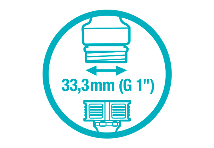 Ligação de Torneira 33,3 mm (G 1")