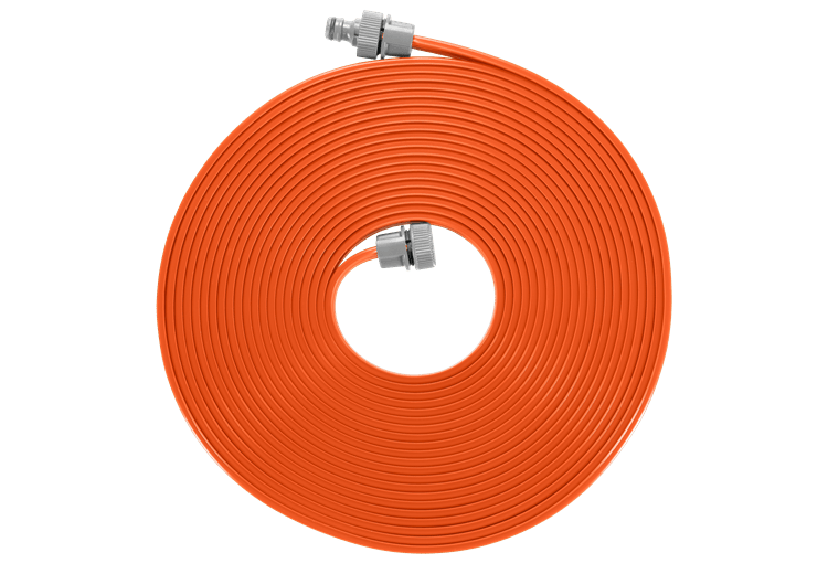 Smidzinātāja šļūtene 15 m, oranžā krāsā