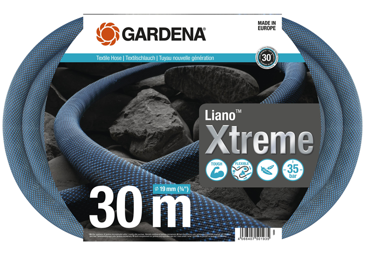 Textilní hadice Liano™ Xtreme 19 mm (3/4"), 30 m
