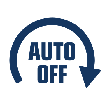 Illustration Benefit Automatic shutdown symbol