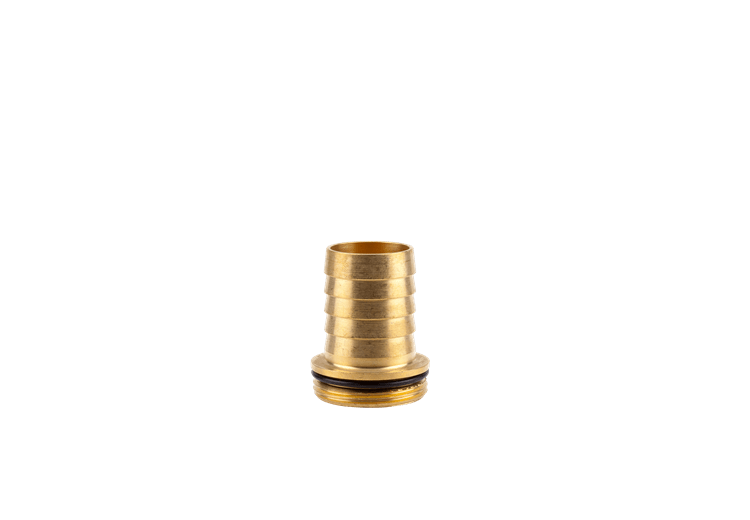 Messing-Tüllen 42 mm (G 1 1/4)-Gewinde / 32 mm (1 1/4")-Schläuche