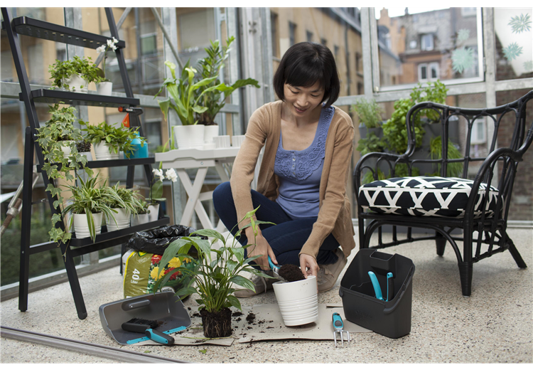 city gardening Balkon Malzemeleri Seti ve Kutusu
