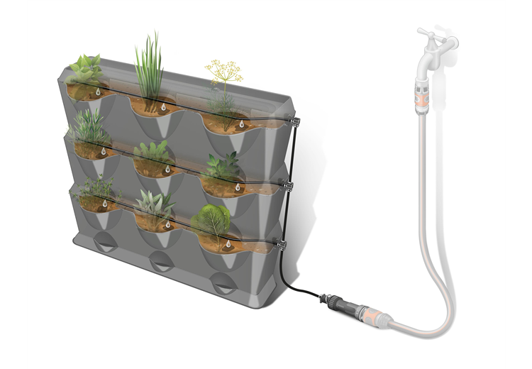 NatureUp! Micro-Irrigation Vertical Kit