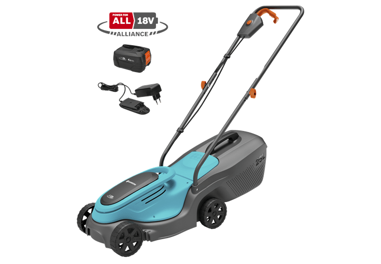 Battery Lawnmower PowerMax 30/18V P4A Set