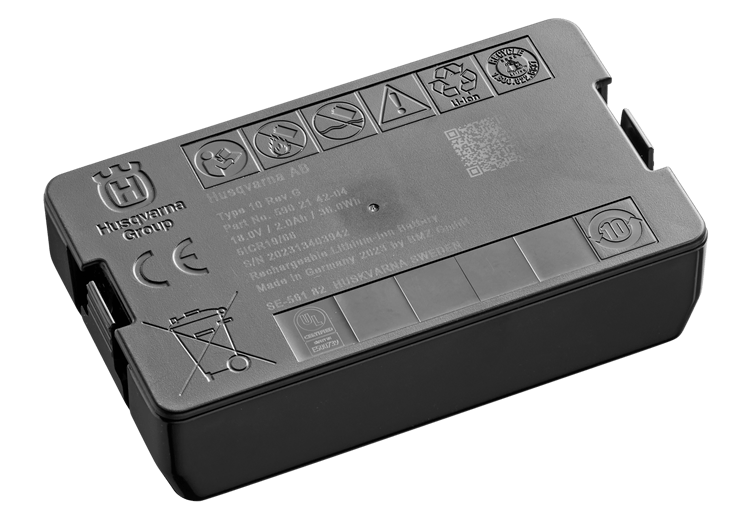 Batterie Li-Ion 18 V für Mähroboter