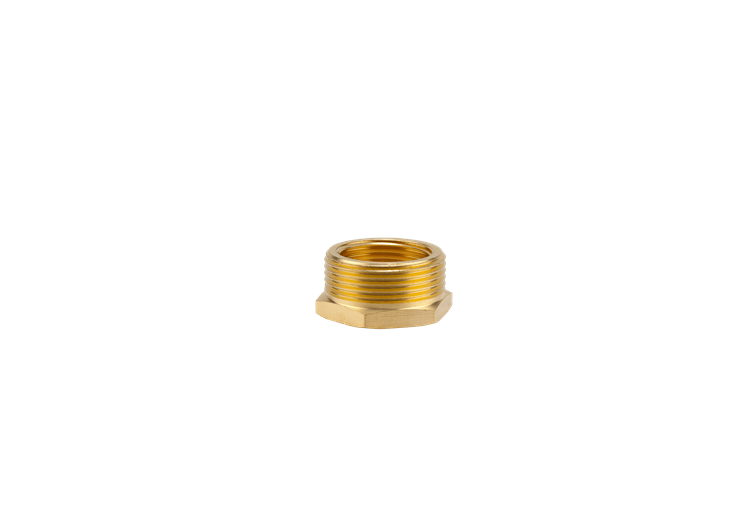 Brass Reducing Coupling 42 mm (G 1 1/4") / 33,3 mm (G 1")