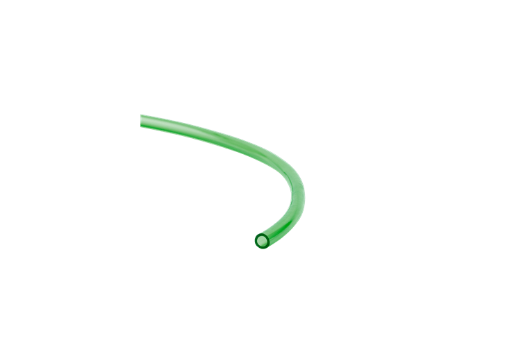Zeleno prozirno crijevo 10 x 2 mm
