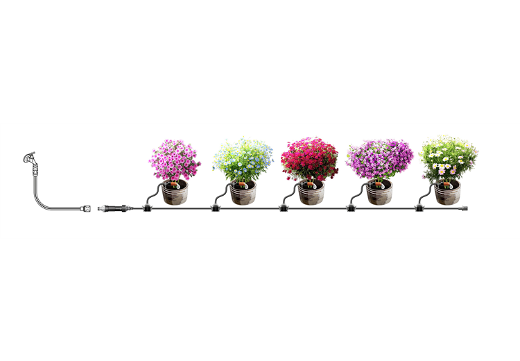Startovací sada pro rostliny v květináčích M s automatikou