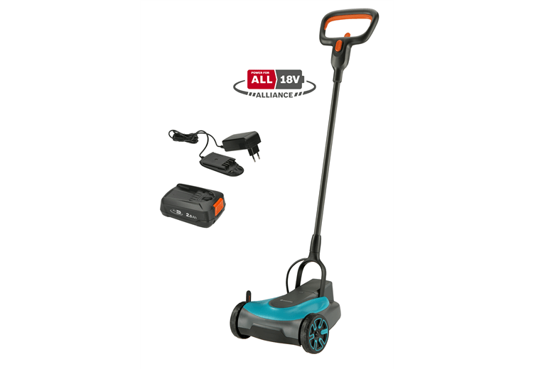 Battery Lawnmower HandyMower 22/18V P4A Ready-To-Use Set
