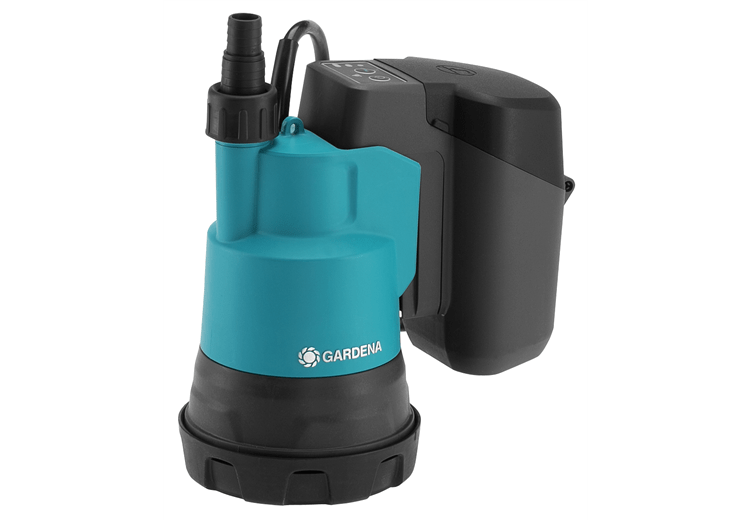 Battery Clear Water Submersible Pump 2000/2 18V P4A Ready-To-Use Set