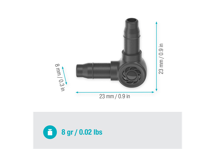 L-Joint 4.6 mm (3/16")