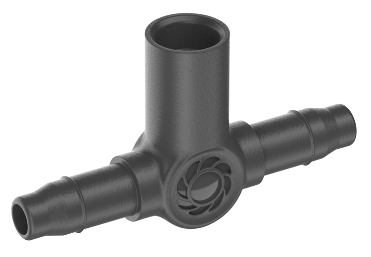 T-Joint for Spray Nozzles / Endline Drip Heads 4.6 mm (3/16")
