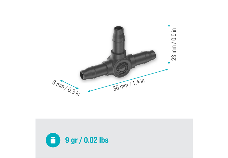 T-Joint 4.6 mm (3/16")