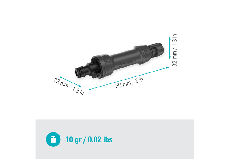 Raccordo rubinetto 13 mm (1/2") - G 3/4"