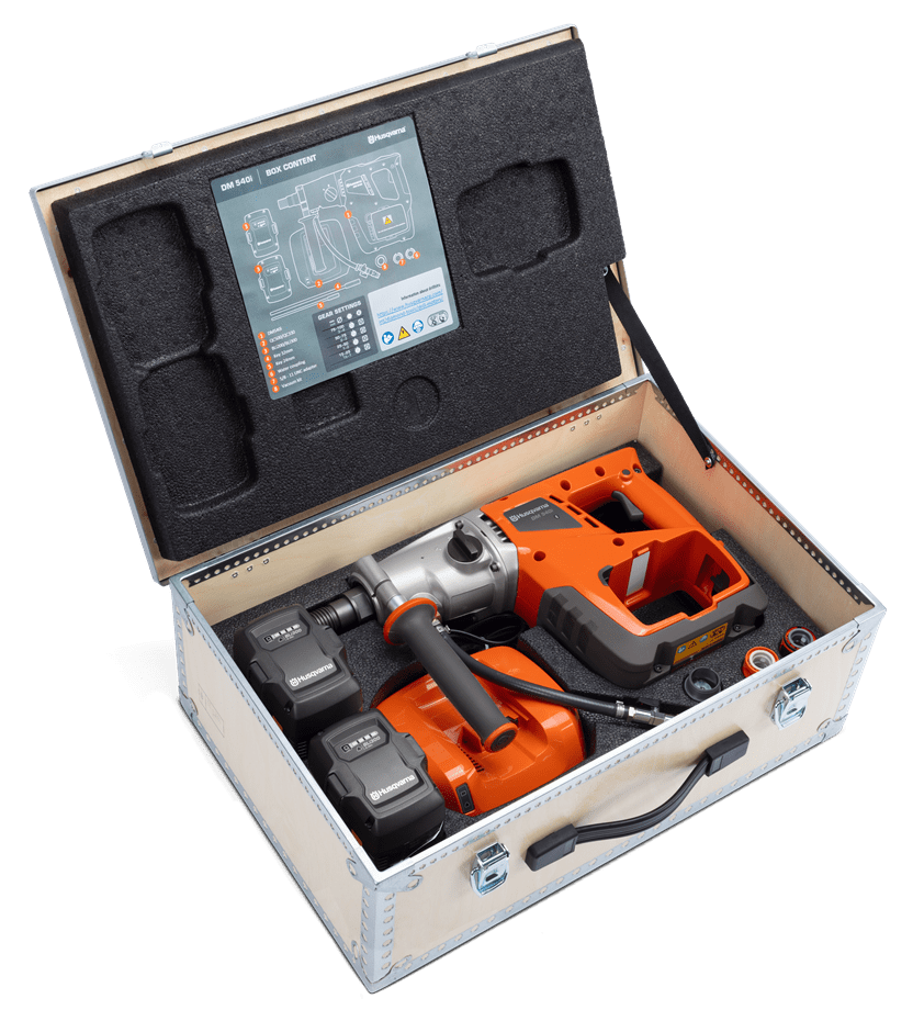 DM 540i battery drill motor