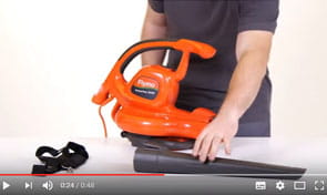 How to assemble the PowerVac 3000 in blow mode.