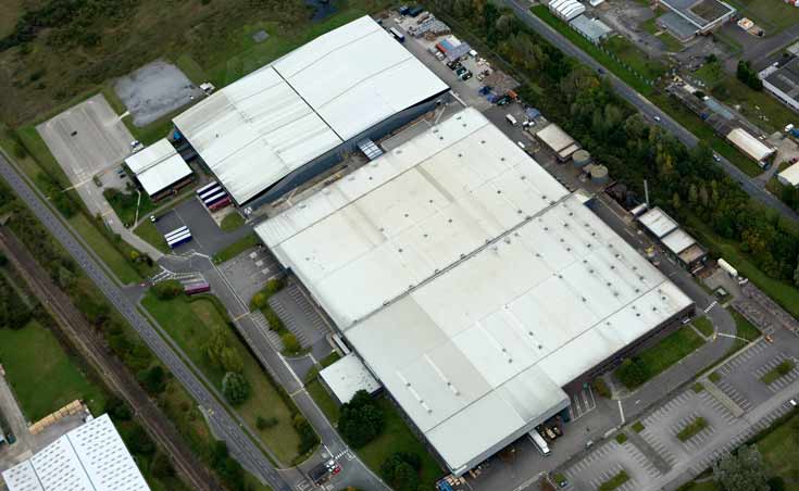 Flymo factory in Newton Aycliffe, County Durham