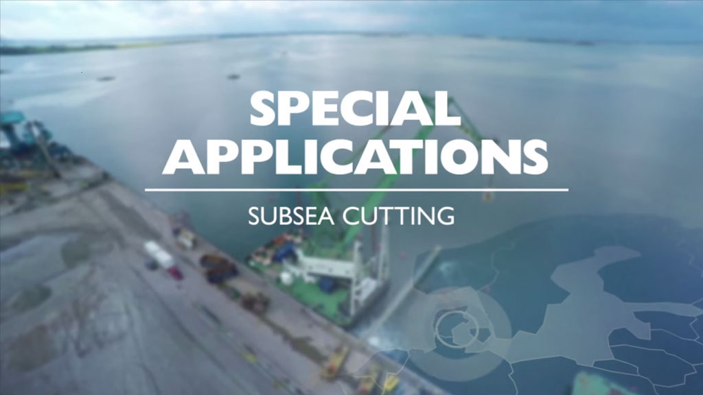 Special applications - subsea cutting